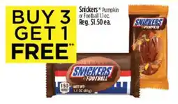 Dollar General Snickers Pumpkin or Football offer