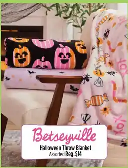Dollar General Betseyville Halloween Throw Blanket offer