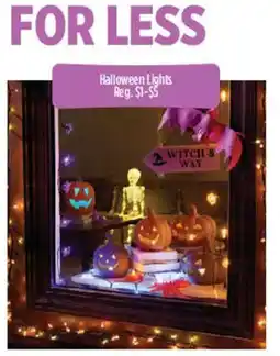 Dollar General Halloween Lights offer