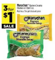Dollar General Maruchan Ramen Noodle Soup offer