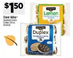 Dollar General Cover Valley sandwich creme cookies offer