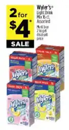 Dollar General Wyle's Light Drink Mix 16 ct Assorted offer