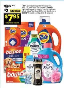 Dollar General Tide liquid laundry detergent offer