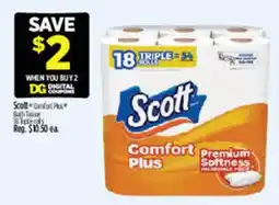Dollar General Scott Comfort Plus bath tissue offer