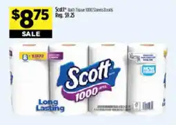 Dollar General Scott bath tissue offer