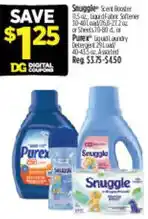 Dollar General Snuggle scent booster offer