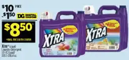 Dollar General Xtra liquid laundry detergent offer