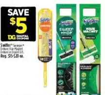 Dollar General Swiffer Sweeper Deluxe Hair Plugger offer