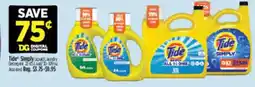 Dollar General Tide laundry detergent offer