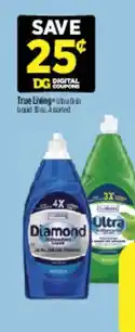 Dollar General True Living Diamond Ultra Dish Liquid offer