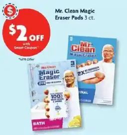 Family Dollar Mr. Clean Magic Eraser Pads offer