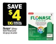 Dollar General Flonase Allergy Relief Nasal Spray offer