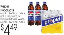 Family Fare Pepsi Products or Propel Fitness Water offer