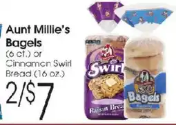 Family Fare Aunt Millie's Bagels offer
