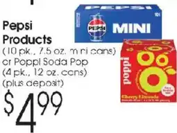 Family Fare Pepsi Products offer
