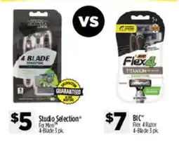 Dollar General Studio Selection 4-Blade Razor offer