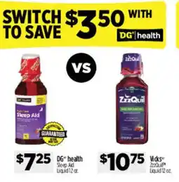 Dollar General Dg health sleep aid offer