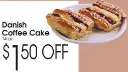 Family Fare Danish Coffee Cake offer