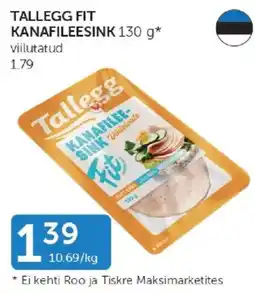 Walgreens Tallegg fit kanafileesink offer