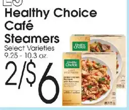 Family Fare Healthy Choice Café Steamers offer