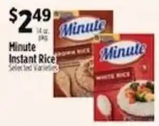 Pioneer Supermarkets Minute Instant Rice offer