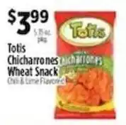 Pioneer Supermarkets Totis Chicharrones Wheat Snack offer