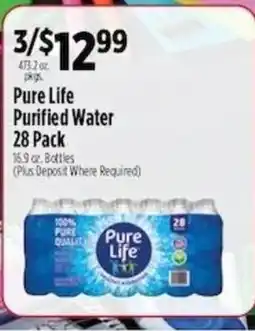 Pioneer Supermarkets Pure Life Purified Water offer