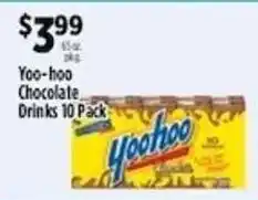 Pioneer Supermarkets Yoo-hoo Chocolate Drinks offer