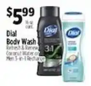 Pioneer Supermarkets Dial body wash offer