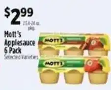 Pioneer Supermarkets Mott's Applesauce offer