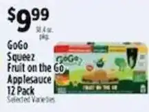 Pioneer Supermarkets Gogo squeeze fruit on the go applesauce offer