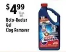 Pioneer Supermarkets Roto-Rooter Gel Clog Remover offer