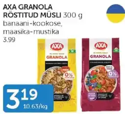 Walgreens Axa granola offer