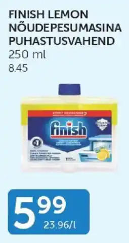 Walgreens Finish lemon dishwasher detergent offer