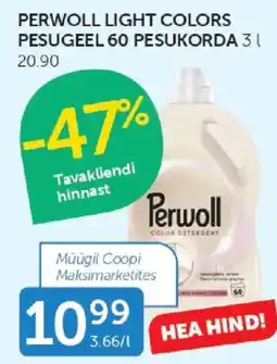 Walgreens Perwoll color detergent offer