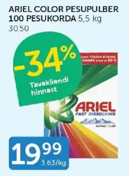 Walgreens Ariel color pesupulber offer