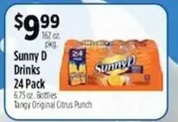 Pioneer Supermarkets Sunny D Drinks offer