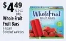 Pioneer Supermarkets Whole Fruit Fruit Bars offer