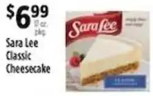 Pioneer Supermarkets Sara Lee Classic Cheesecake offer