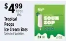 Pioneer Supermarkets Tropical Peops Ice Cream Bars offer