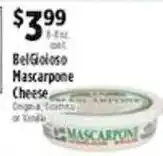 Pioneer Supermarkets BelGioioso Mascarpone Cheese offer