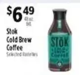 Pioneer Supermarkets Stok cold brew coffee offer