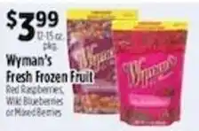 Pioneer Supermarkets Wyman's fresh frozen fruit offer