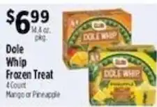 Pioneer Supermarkets Dole Whip Frozen Treat offer