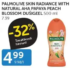 Walgreens Palmolive skin radiance with natural aha papaya peach blossom offer