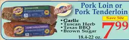 Market Basket Hatfield Pork Loin or Pork Tenderloin offer