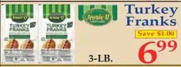 Market Basket Jennie O Turkey Franks offer