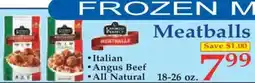 Market Basket Forno Bravo meatballs offer