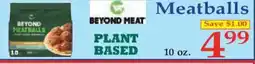 Market Basket Beyond Meat Meatballs offer