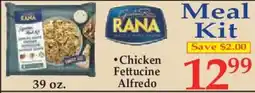 Market Basket Rana Chicken Fettuccine Alfredo offer
